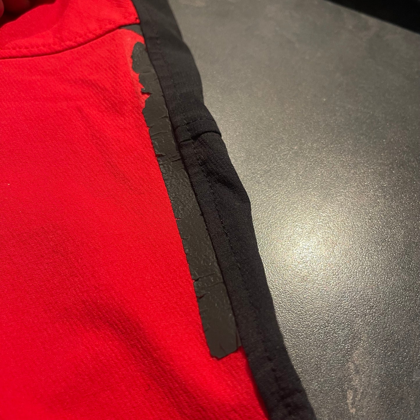 Zip Off Hose von Vaude (M: 48 Herren) Softshell 2in1 rot schwarz