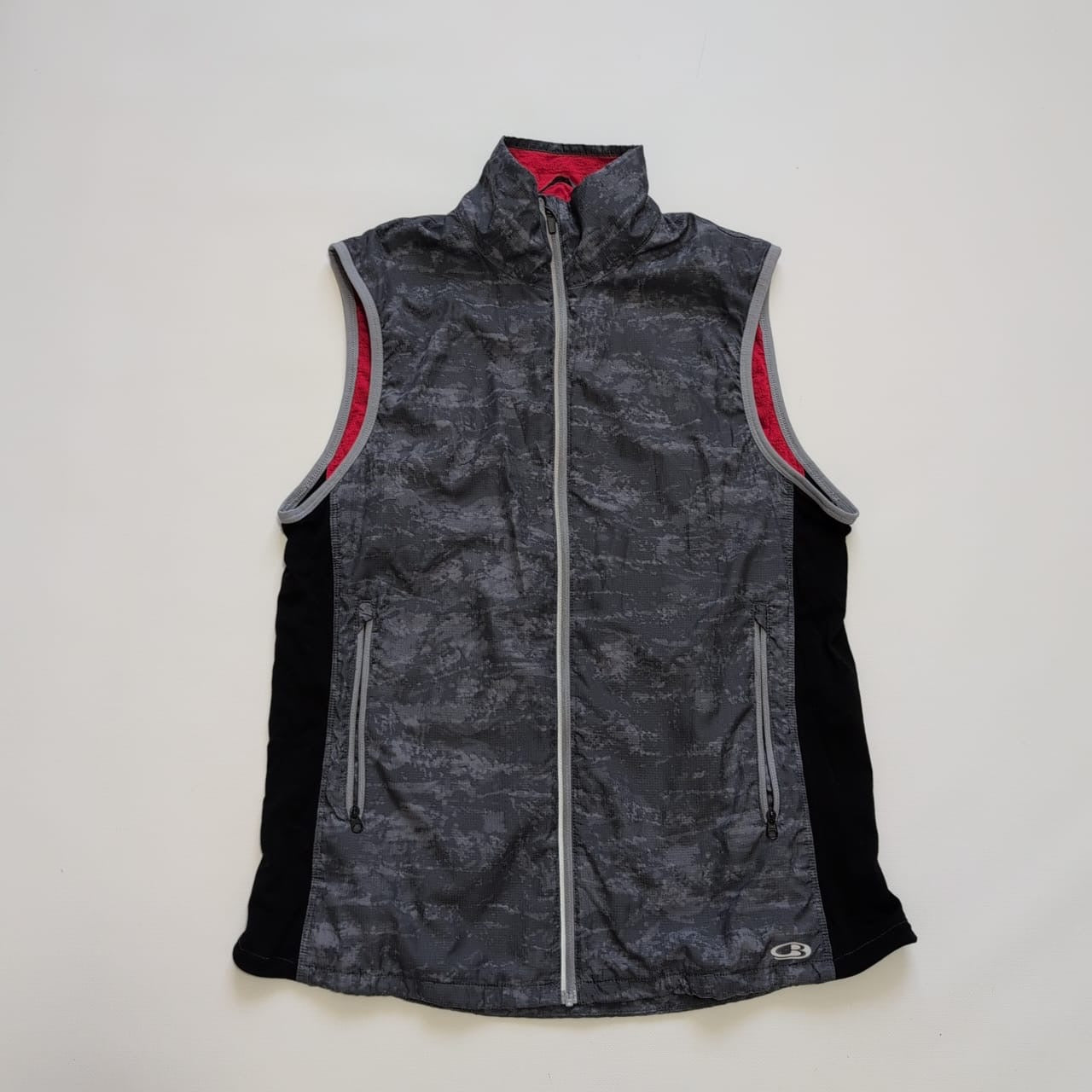 2-lagen Weste von Icebreaker Merino Nylon (M Damen) grau - wanderlich.com