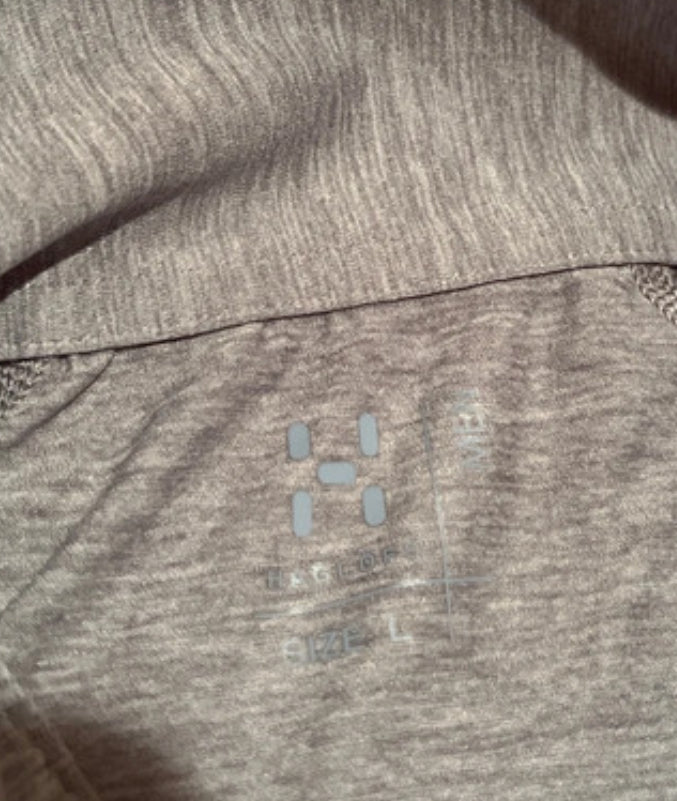 Half Zip T-Shirt von Haglöfs (L Herren) grau