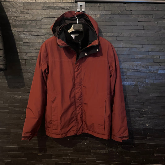 3in1 Jacke von Salewa (L Herren) wasserdicht Goretex bordeaux rot