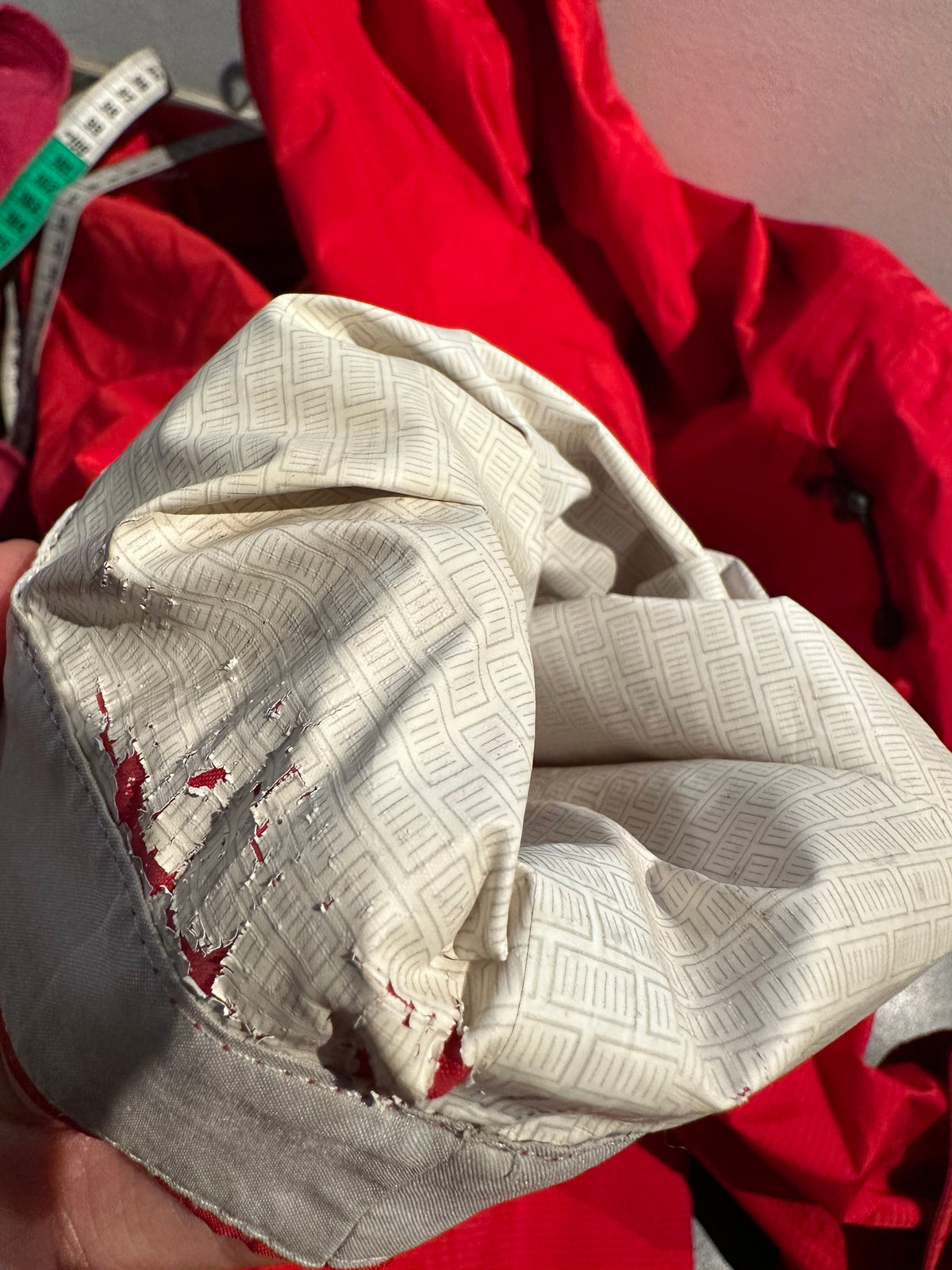 Regen Jacke von Patagonia (XXL Herren) Torrent Shell rot