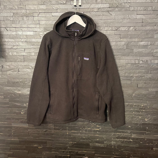 Dicke Fleece Jacke von Patagonia ( L Herren) Better Sweater Hoodie schwarz