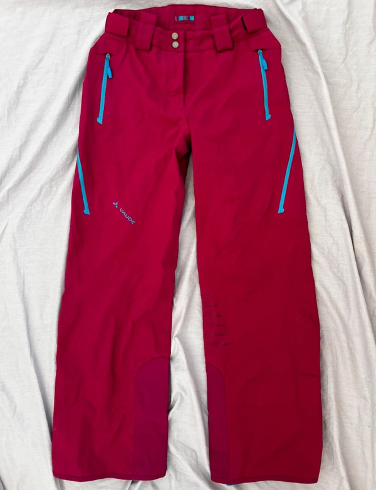 Skitouren Hose von Vaude (M/ L Damen) 3L Hardshell Magenta pink