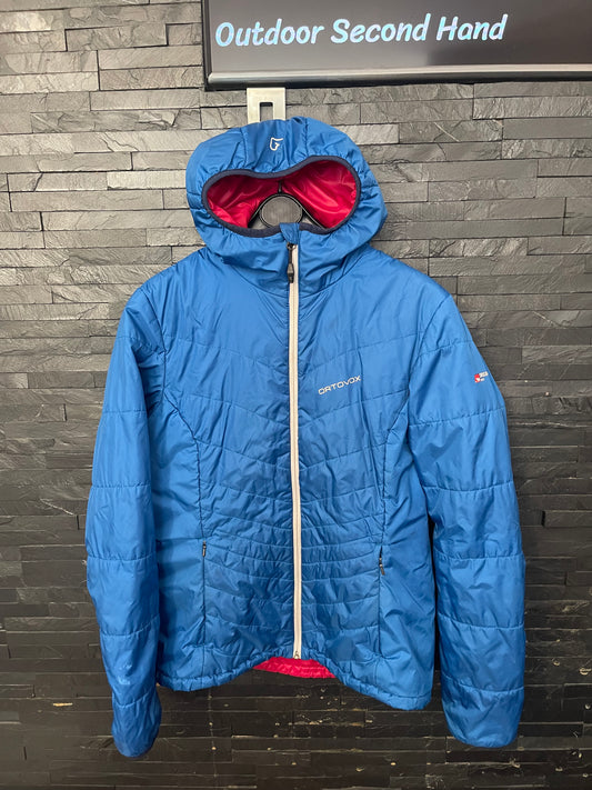 Kapuzen Jacke von Ortovox (M Damen) Swisswool blau