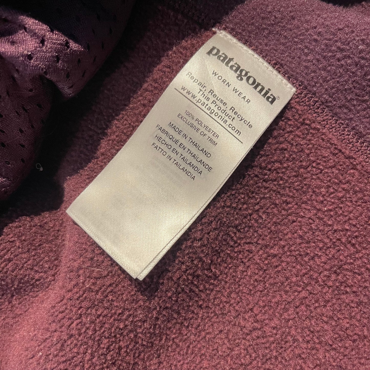 Patagonia Fleece Jacke (XL Damen ) Better Sweater bordeaux