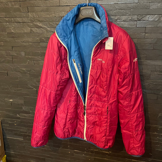 Wende Jacke Ortovox (S Damen) Swisswool Isolation pink blau