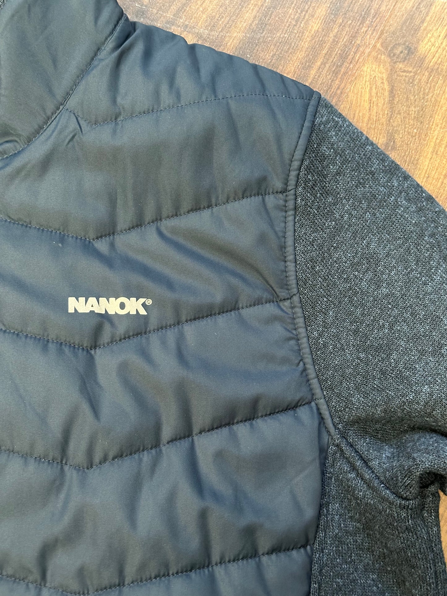 Hybride Jacke von Nanok (XXL Herren) Stepp Isolation dunkelblau