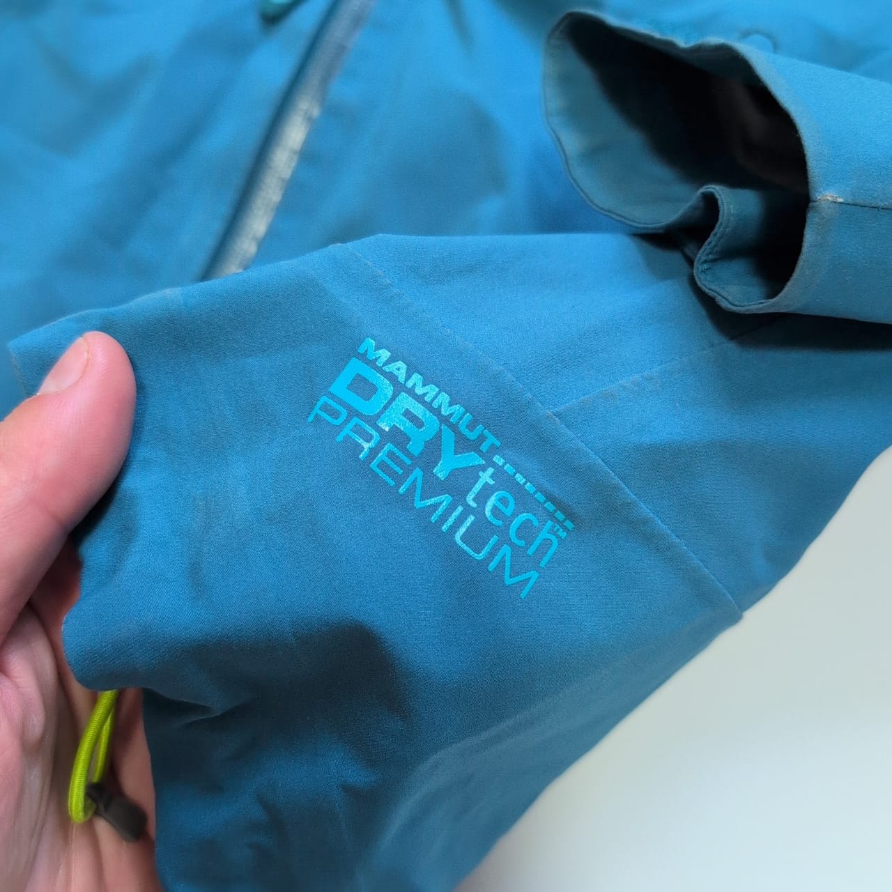 3L Hardshell Jacke von Mammut (S Damen) türkis blau