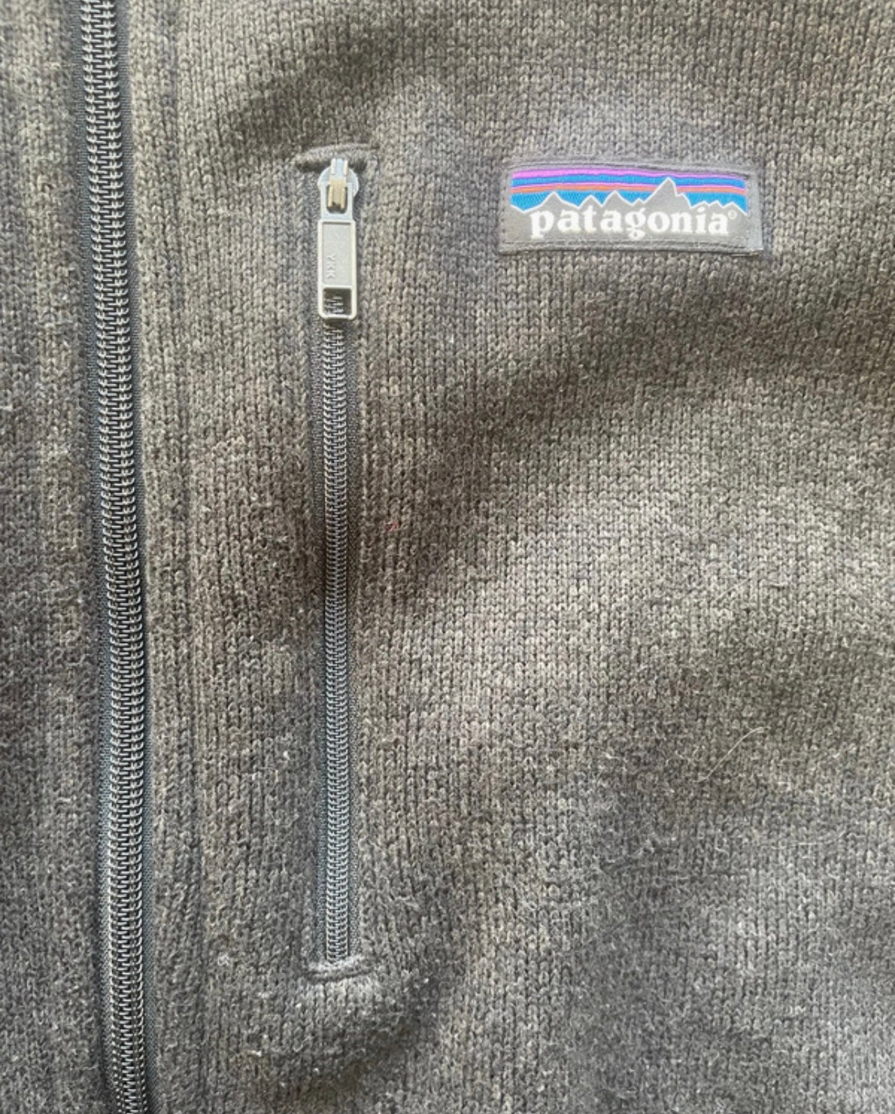 Zipper Fleece Jacke von Patagonia (S Herren) Better Sweater schwarz