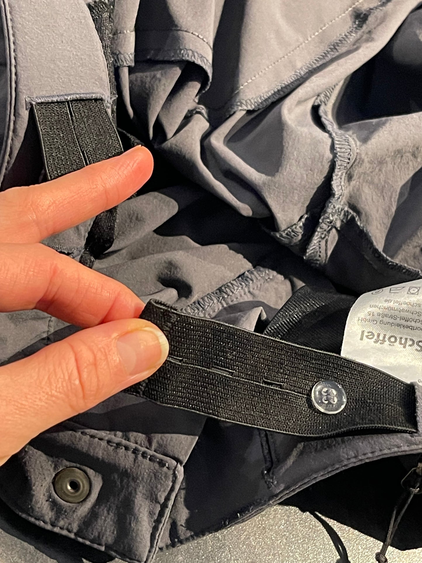 Leichte Outdoor Hose von Schöffel (XL Herren) grau