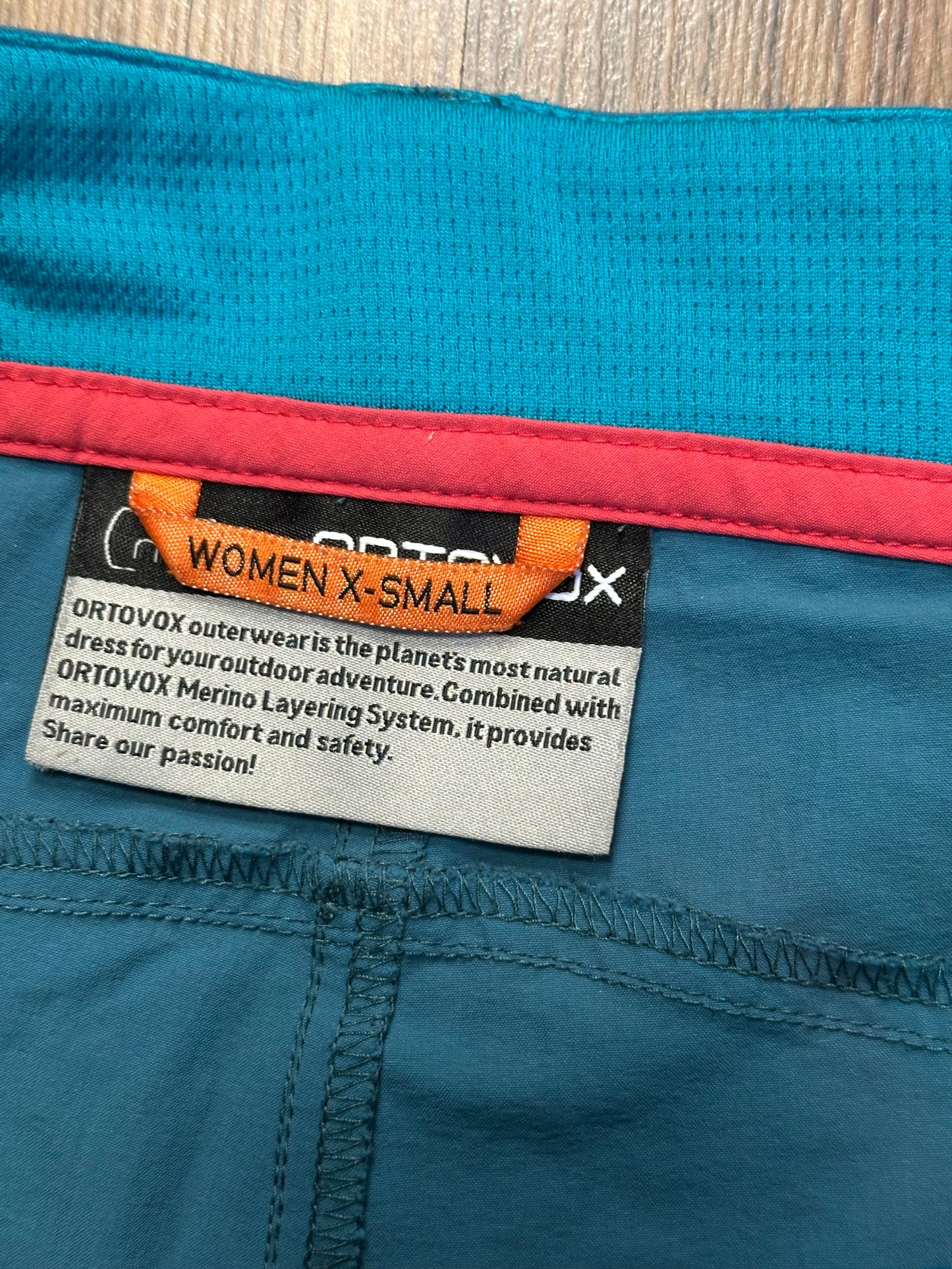 Trekking Hose von Ortovox mit Merino (XS Damen) türkis blau