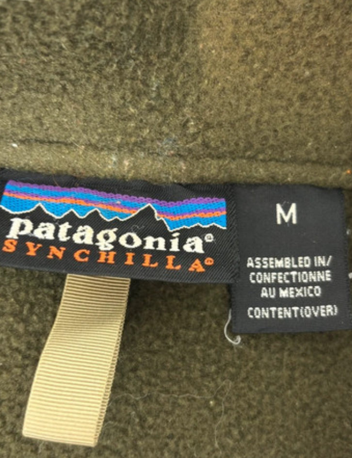 Zip Pullover Patagonia Synchilla (M Herren) khaki blau