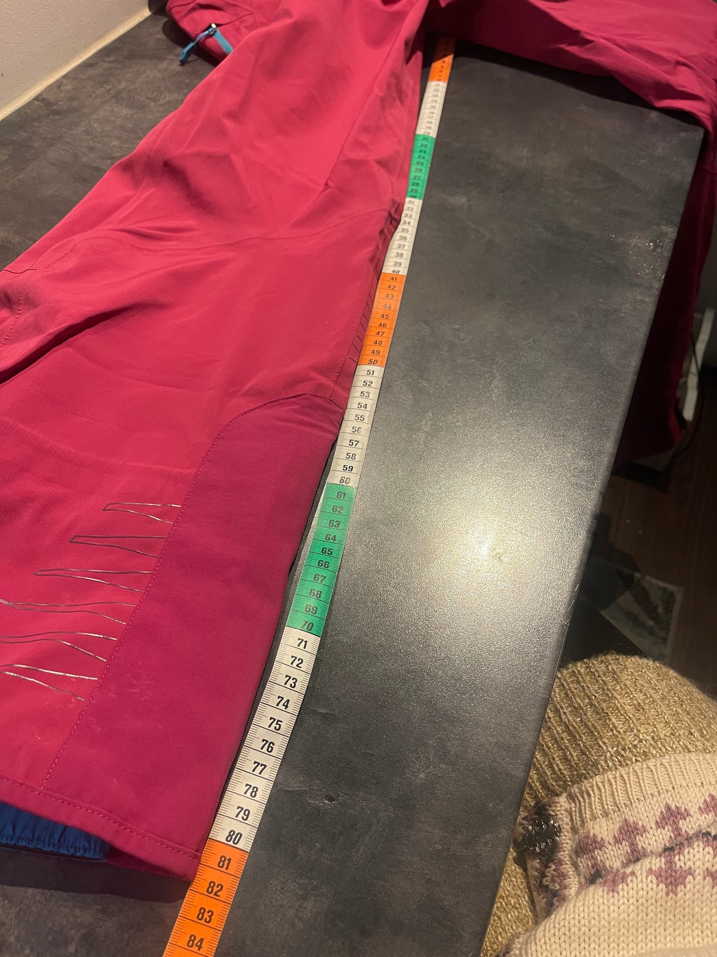 Skitouren Hose von Vaude (M/ L Damen) 3L Hardshell Magenta pink