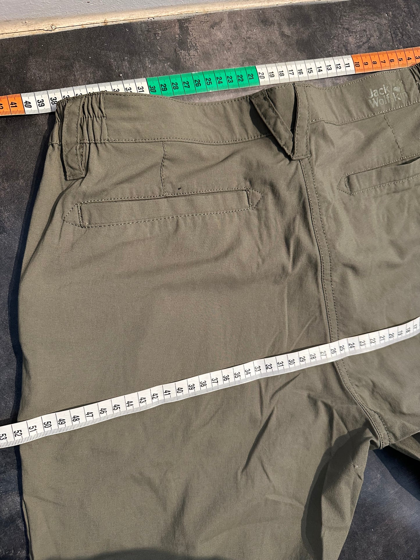 UV Shield Hose (M : 38 Damen) Jack Wolfskin khaki 2in1