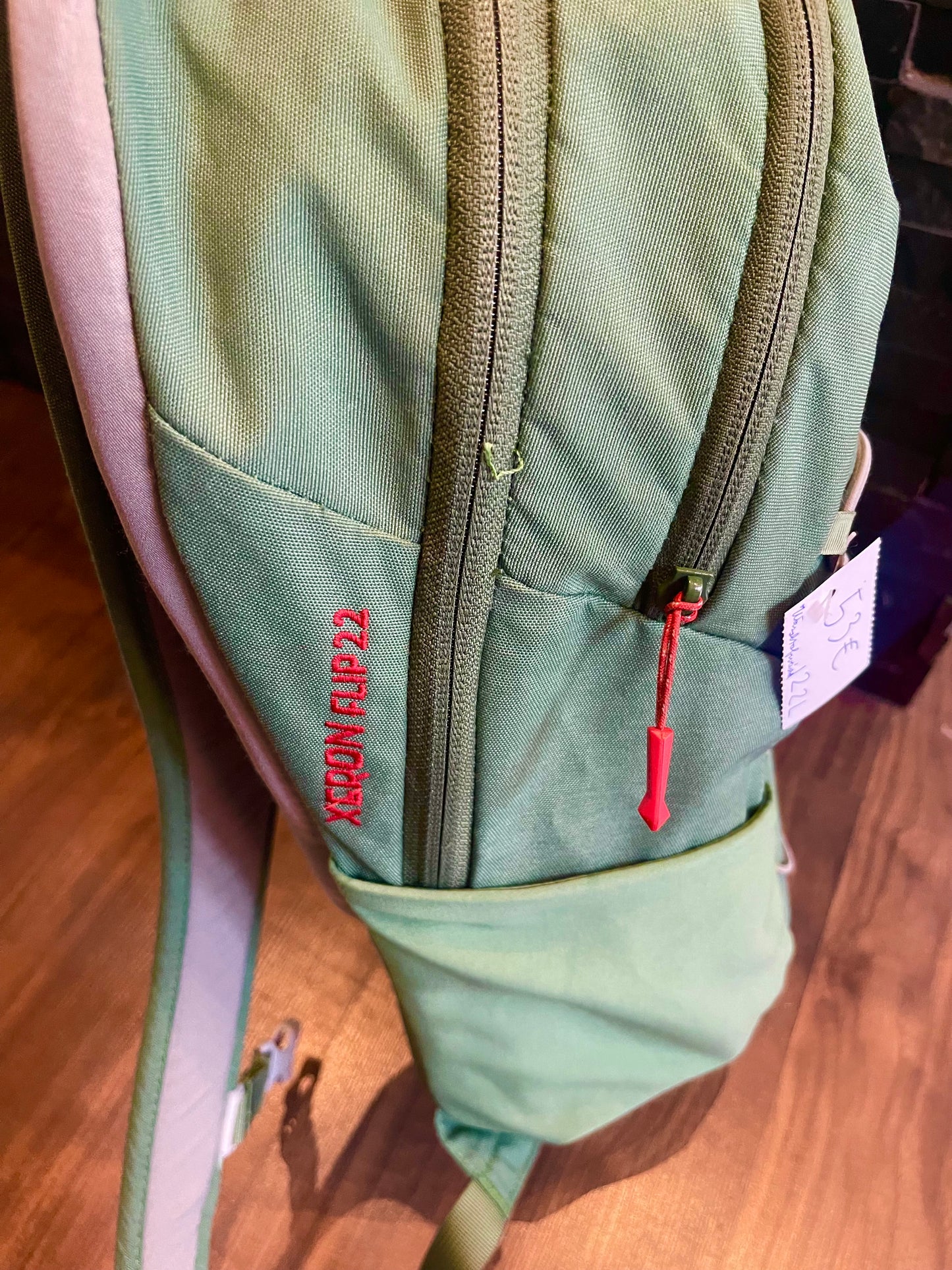 Trekking Rucksack von Mammut 22 Liter Mintgrün