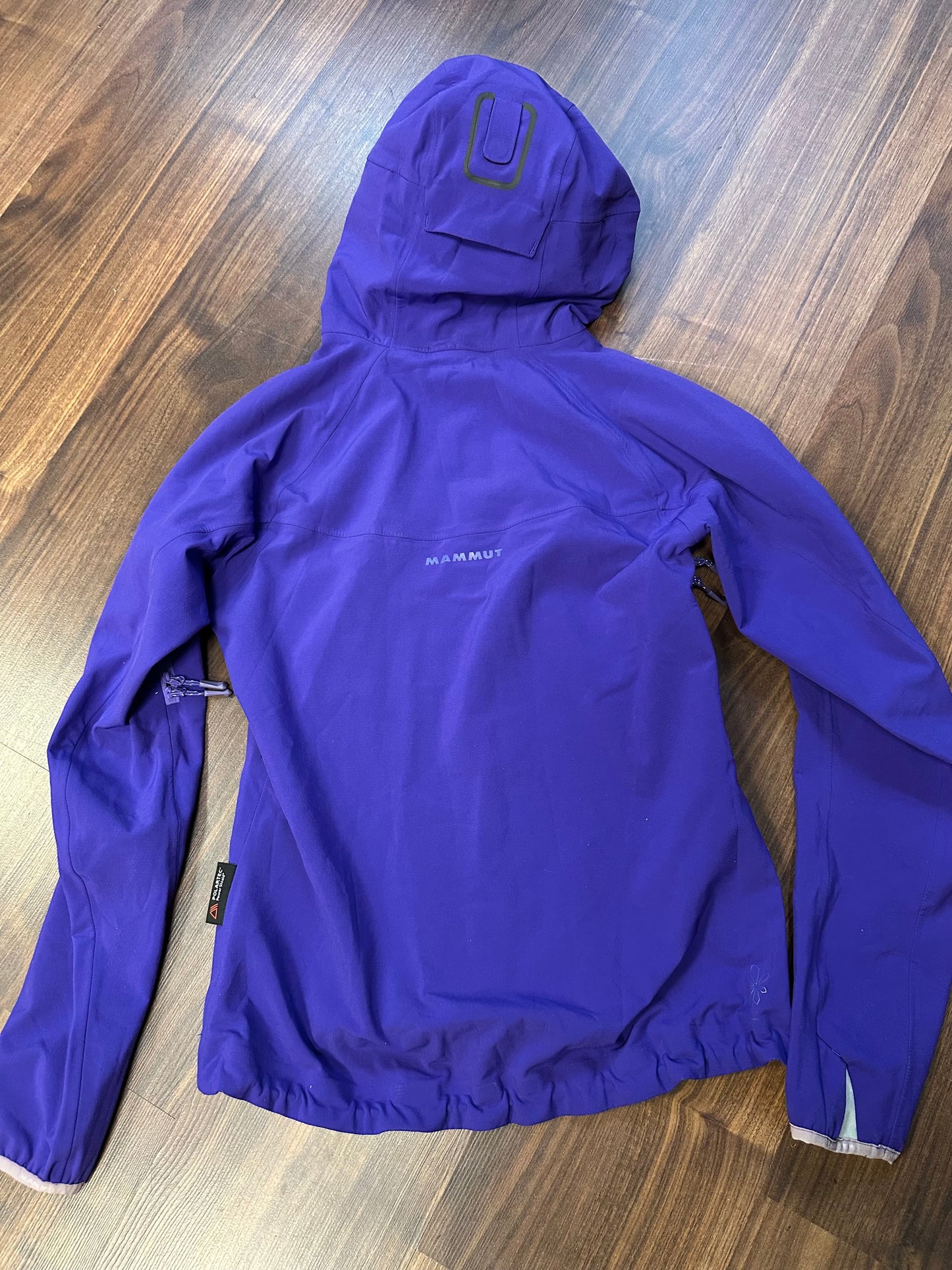 Wind & Regen Jacke von Mammut (S Damen) 2-lagig lila