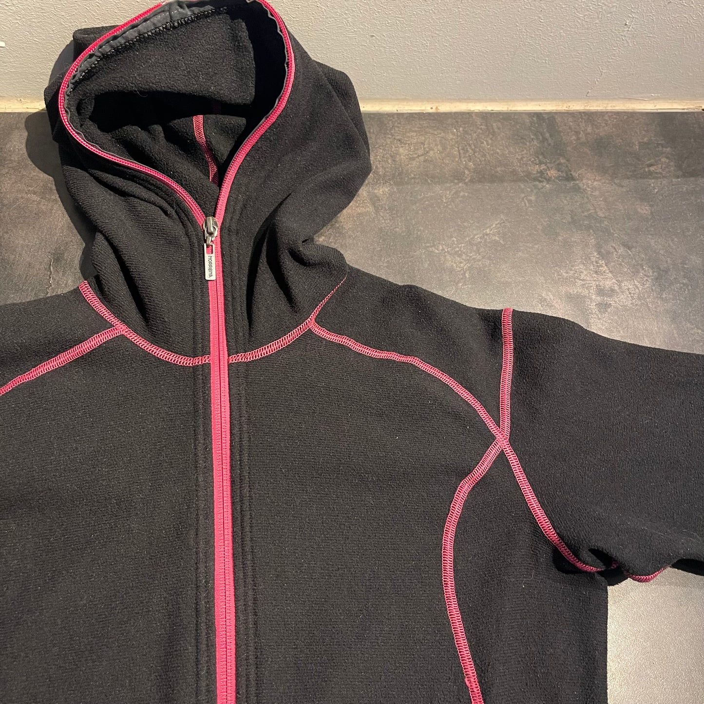 Fleece Jacke von Norrøna (M Damen) Zip Hoodie Warm1 schwarz