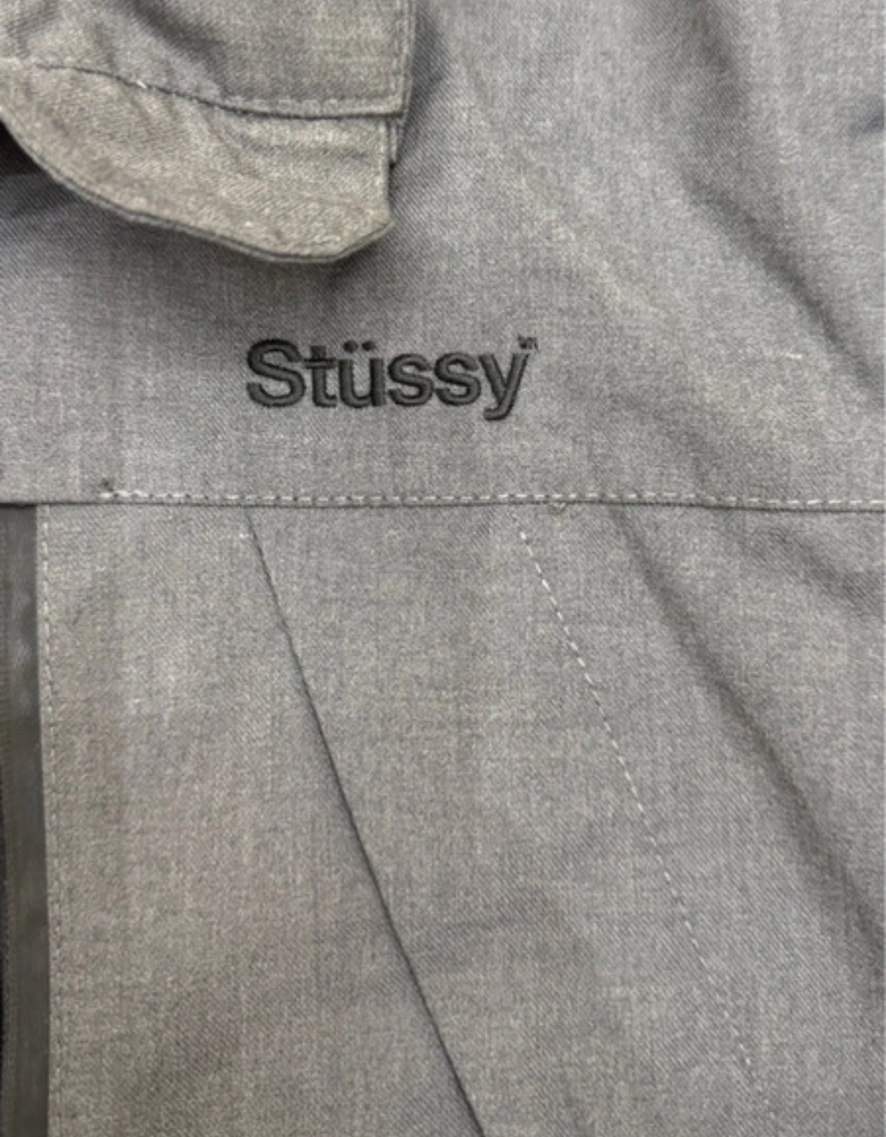 Waterproof Jacke von Stüssy (L Herren ) dunkelgrau