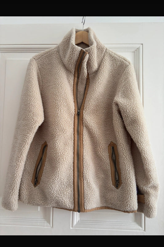 Teddy Jacke Patagonia (M Herren / L Damen ) Retro Pile creme