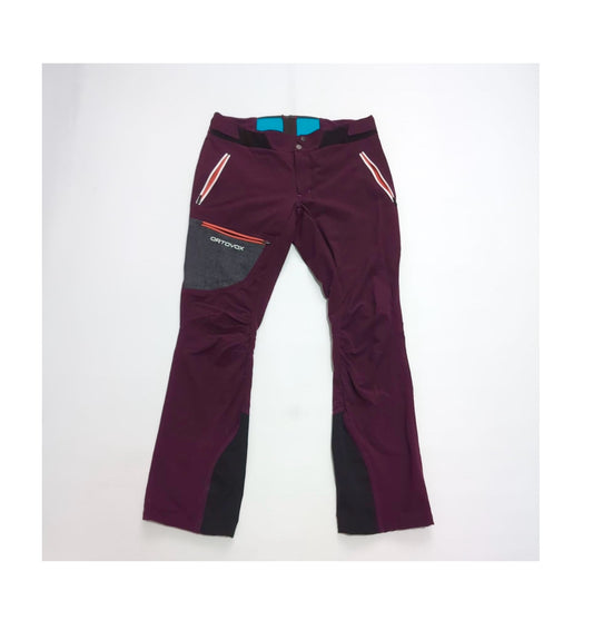 Trekking- Hose von Ortovox Merino (M Damen) Pflaume / Aubergine lila
