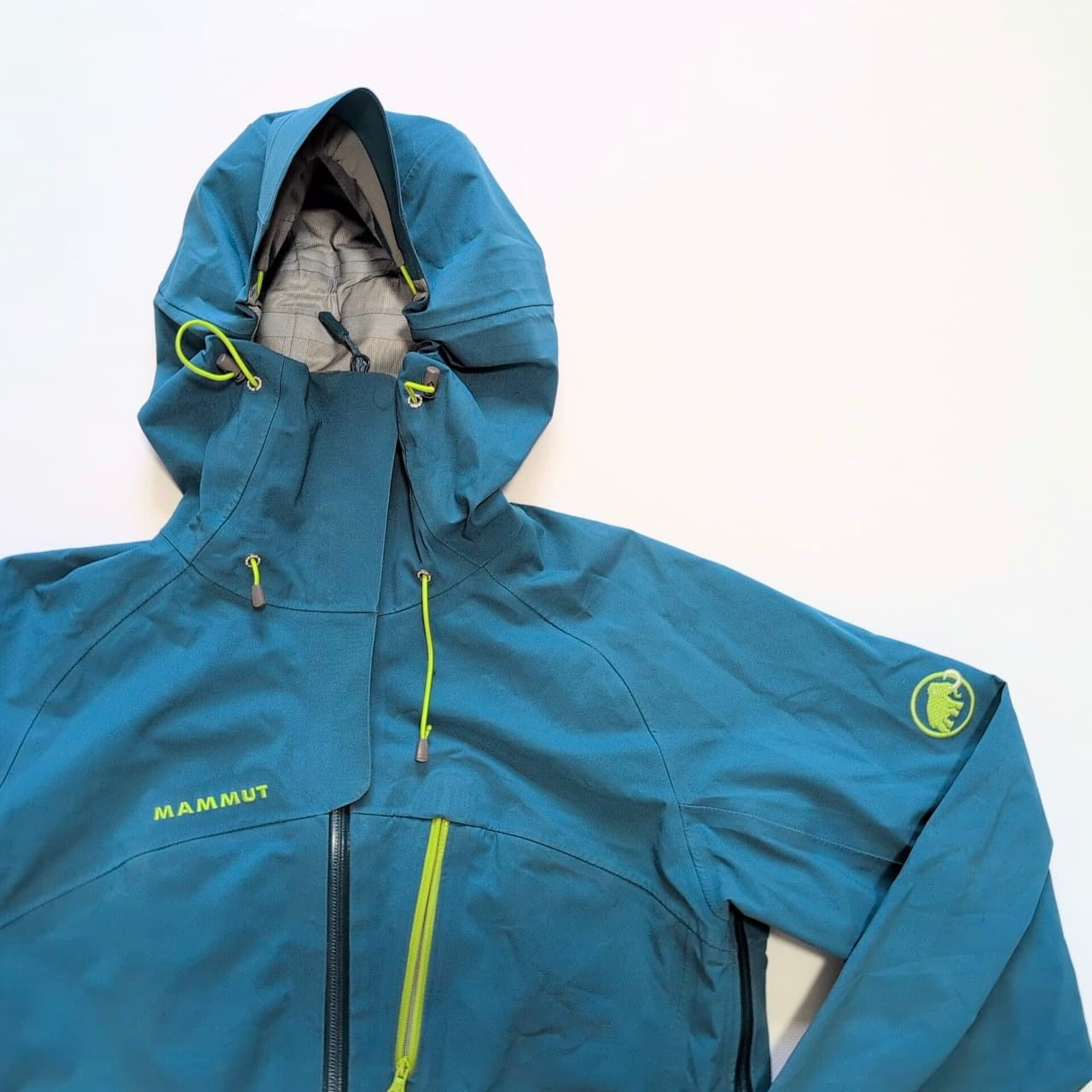 3L Hardshell Jacke von Mammut (S Damen) türkis blau