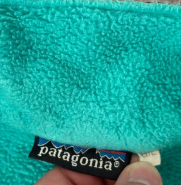 Patagonia Fleece Pullover (L Herren) Sweatshirt Synchilla türkis