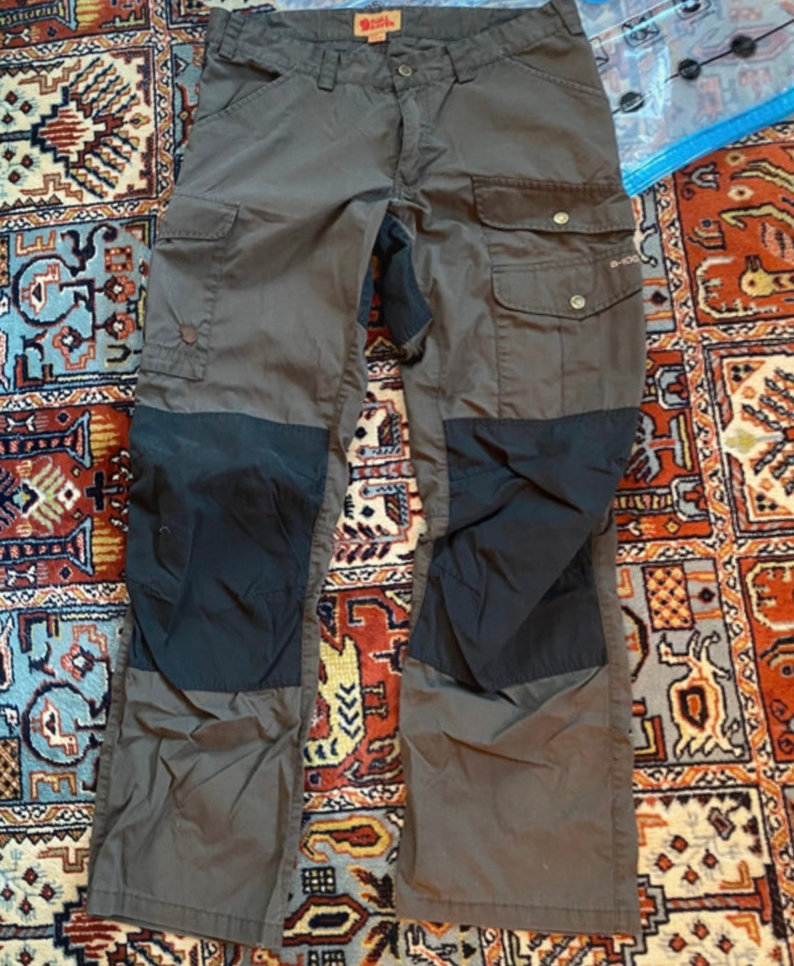 Hose von Fjällräven Barents Pro (L 33/34 Herren) G-1000 khaki