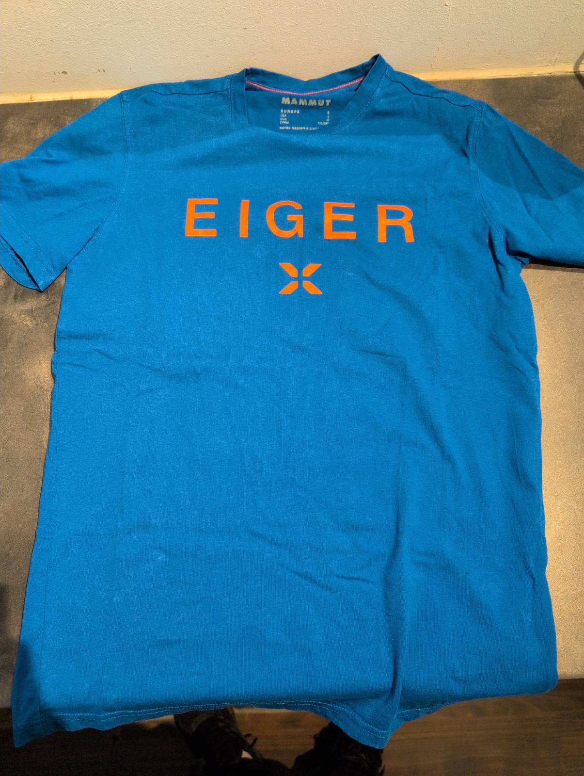 Mammut Extreme T-Shirt (S Herren) blau mit Logo