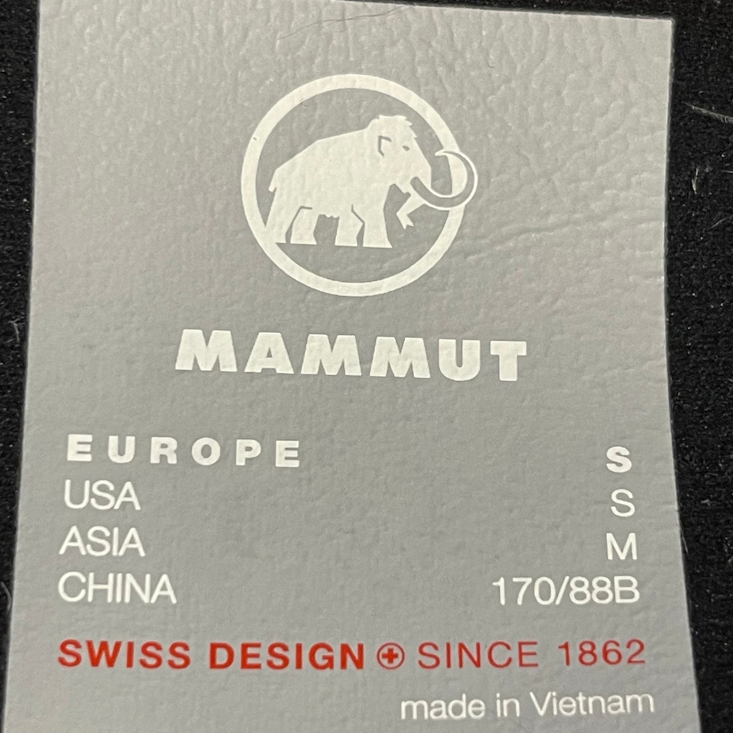 Alpine Jacke von Mammut (S Herren) mintgrün schwarz