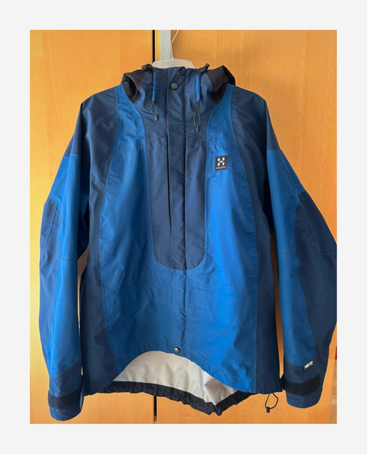 Hardshell Jacke von Haglöfs (L Herren) GoreTex XCR blau