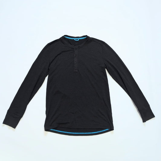 Merino Longsleeve von Icebreaker (M Herren) Langarmshirt schwarz