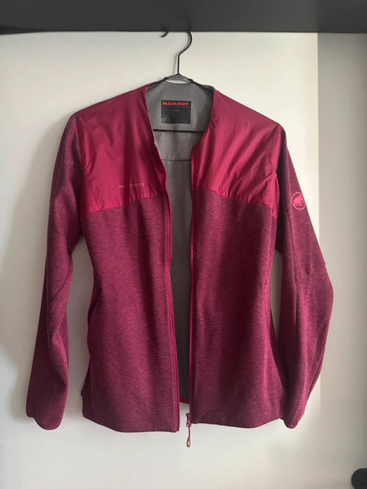 Hybrid Jacke von Mammut (S Damen) Zipper Fleece Magenta pink