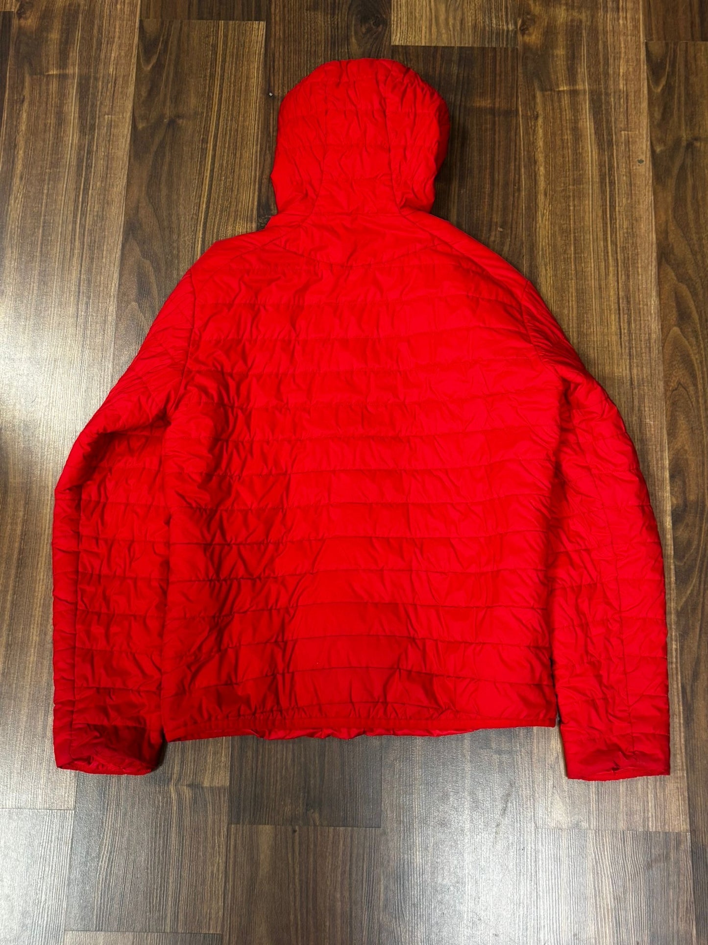 Kapuzen Stepp Jacke von Icebreaker Merino (L Herren) Isolation rot