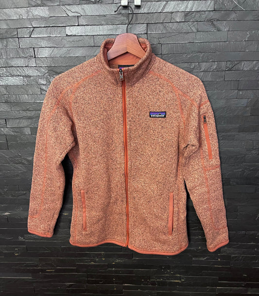 Zipper Fleece Jacke von Patagonia (XS Damen) Better Sweater rosa
