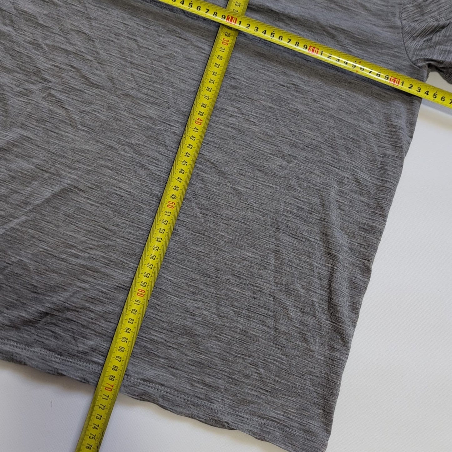 Merino T-Shirt von Icebreaker (L Herren) grau mit Print