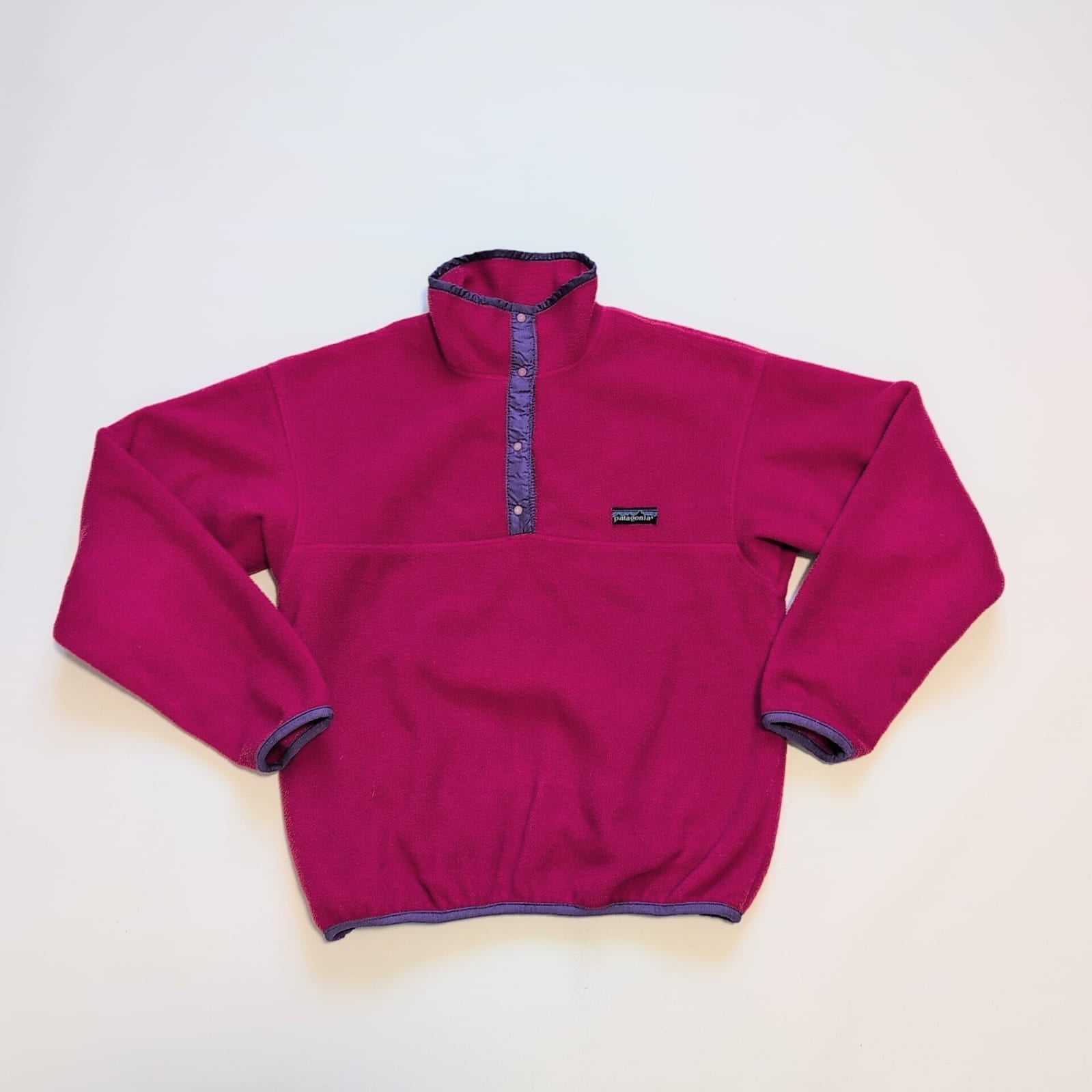 Fleece Pullover Patagonia Synchilla (S Unisex) Magenta pink - wanderlich.com