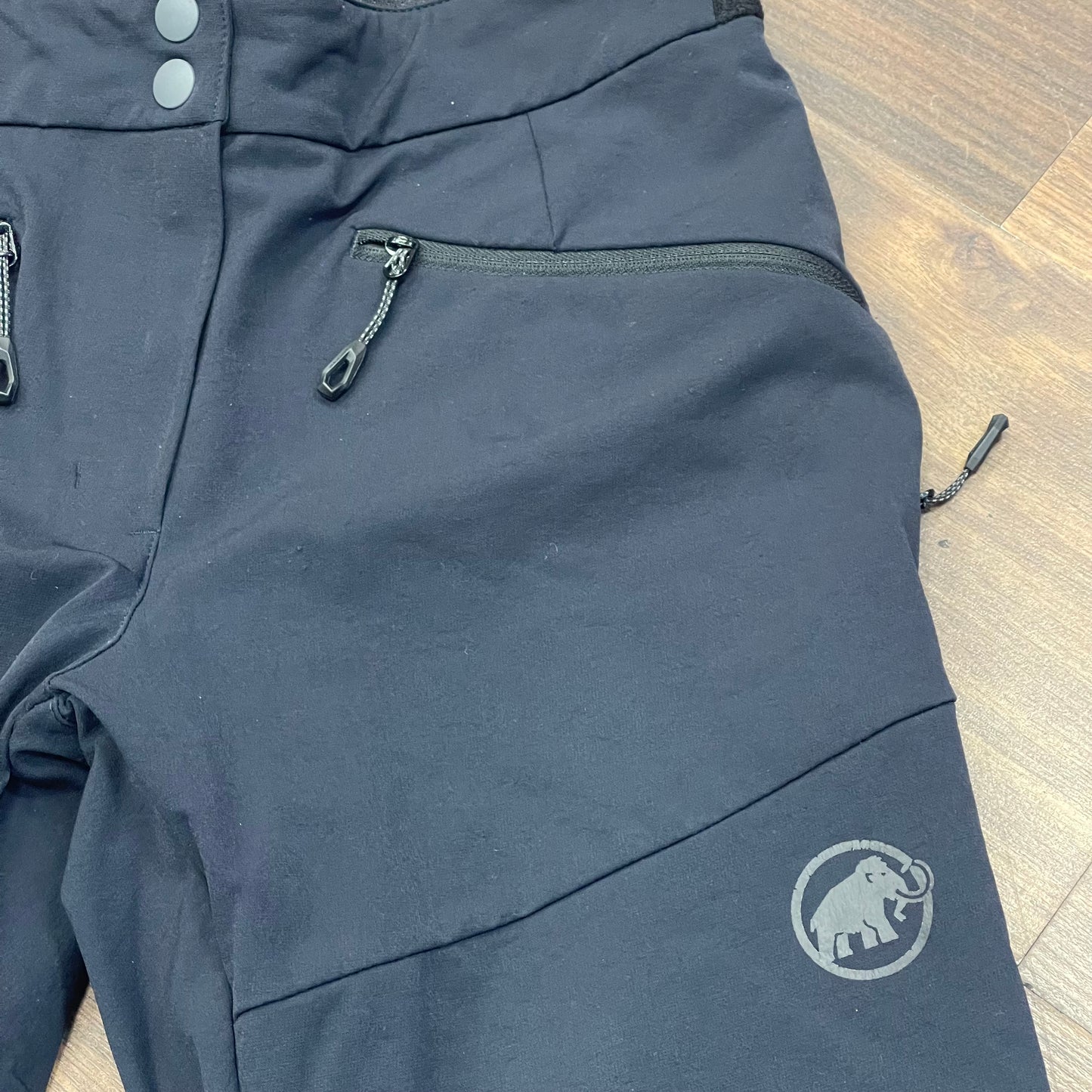 Touren Hose Mammut (S Damen) Softshell gefüttert schwarz