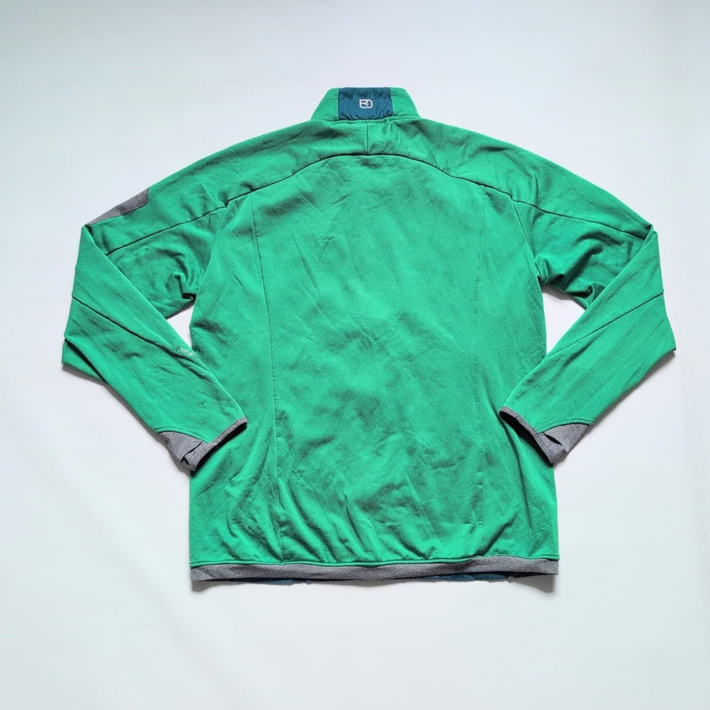 Ortovox Jacke Merino inside (XXL Herren) Hybrid grün-blau - wanderlich.com
