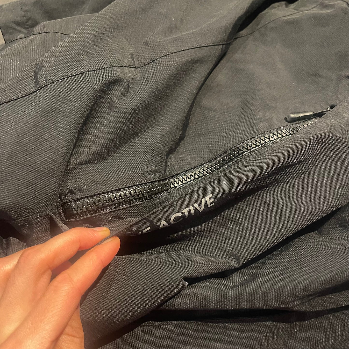 3in1 Jacke von Salewa (XXL Herren) Regenjacke + Fleece schwarz