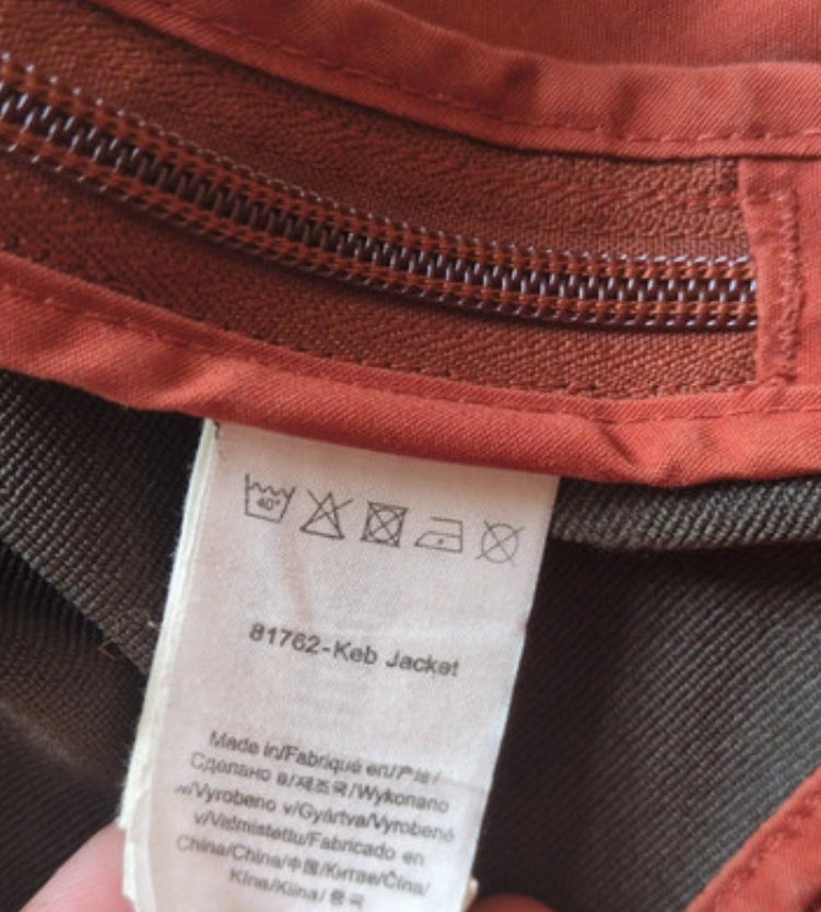 Fjällräven Keb Jacke (M Herren) G-1000 Terrakotta Graphit