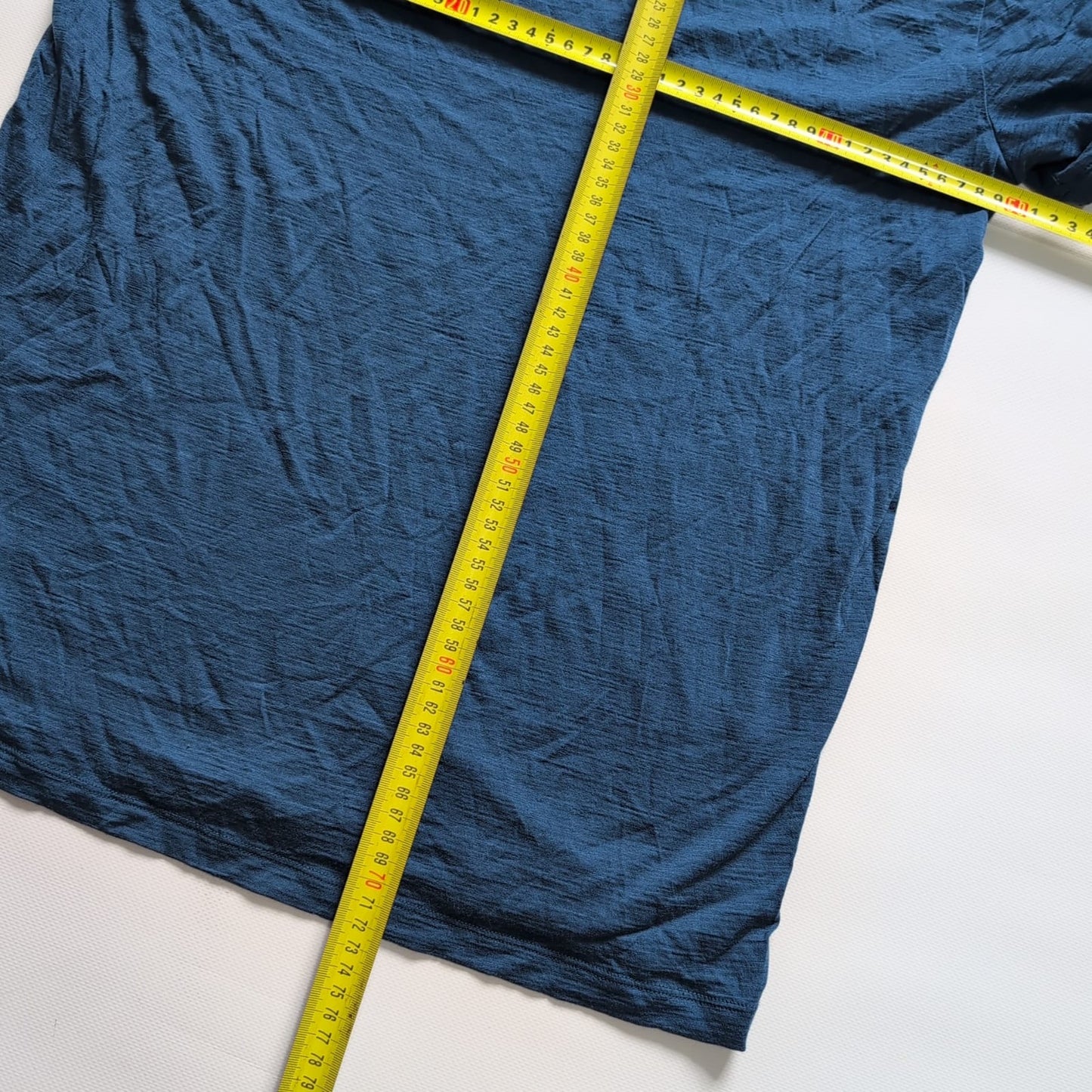 T-Shirt von Icebreaker Merino (M Herren) blau Print Gipfel