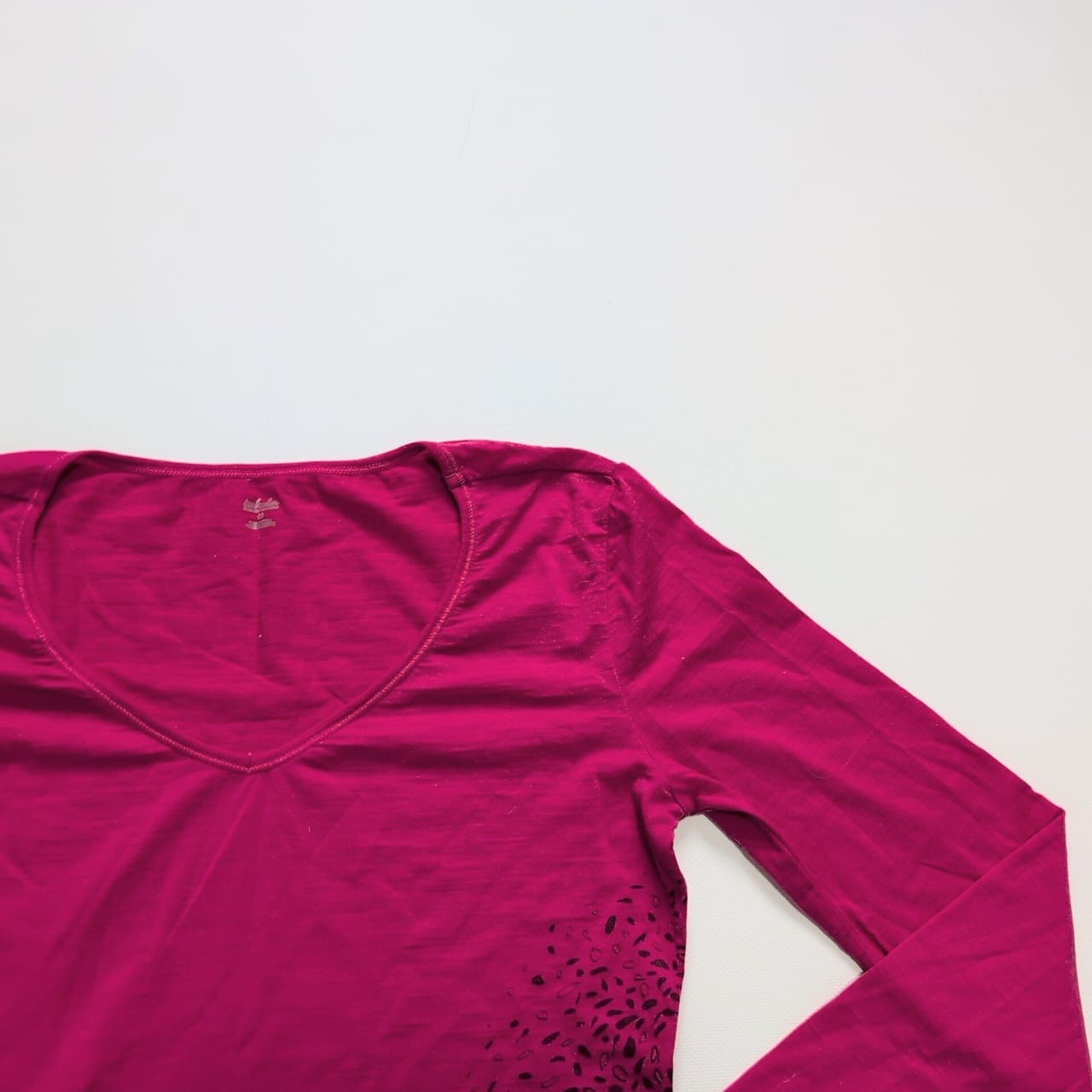 Merino Longsleeve Icebreaker (M Damen) pink