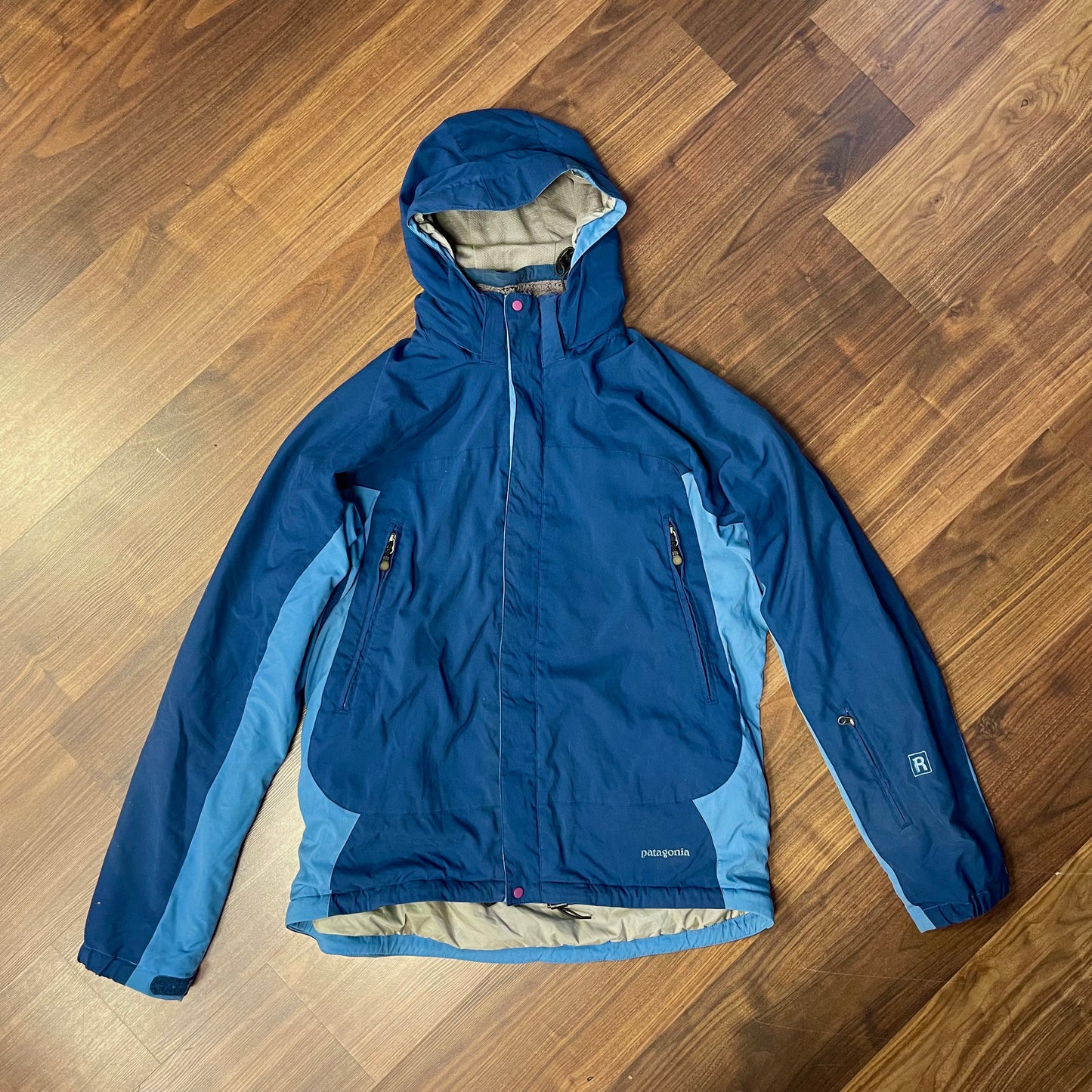 Winter Sport Jacke von Patagonia (L-XL Herren) Regulator R1 blau