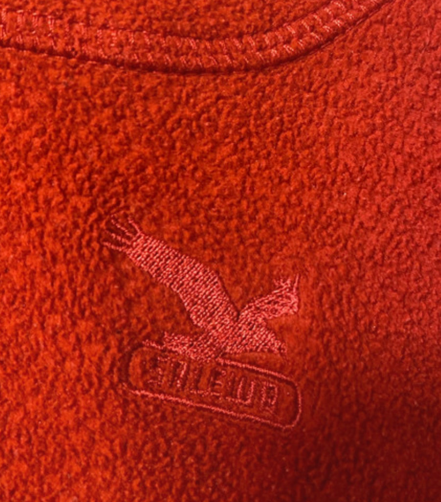 Fleece Jacke von Salewa (XL Herren) Zipper Hoodie rot