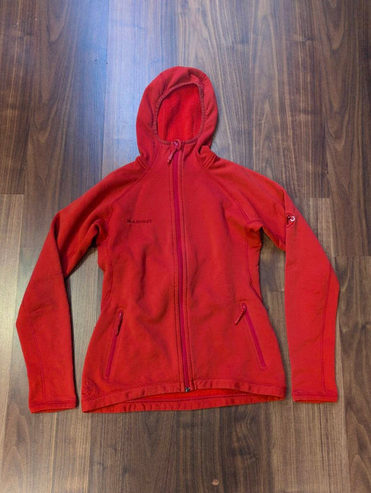 Fleece Jacke von Mammut (M Damen) Zip Hoodie rot