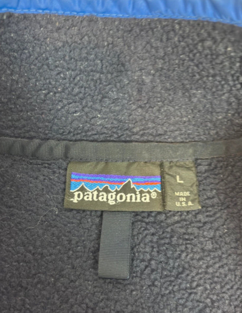 Fleece Pullover Patagonia Synchilla (L Herren) marineblau