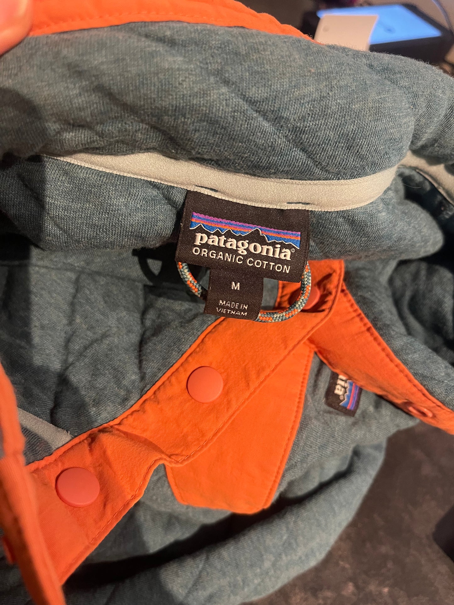 Patagonia Pullover (M Herren) Organic Cotton grün