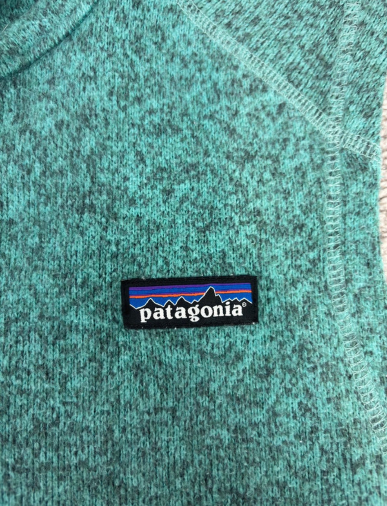 Patagonia Weste (M Damen) Strickoptik Better Fleece türkis
