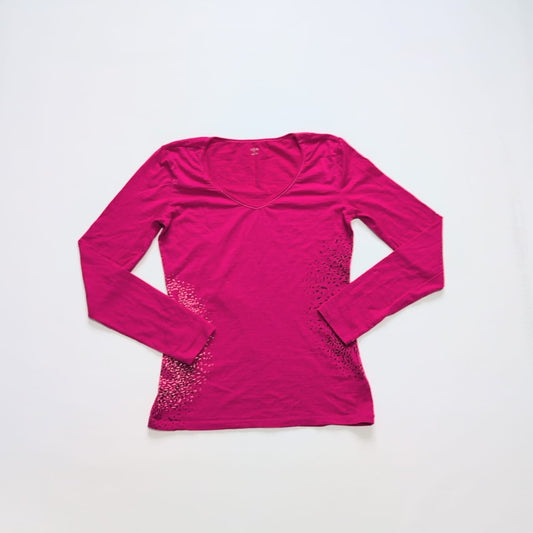 Merino Longsleeve Icebreaker (M Damen) pink