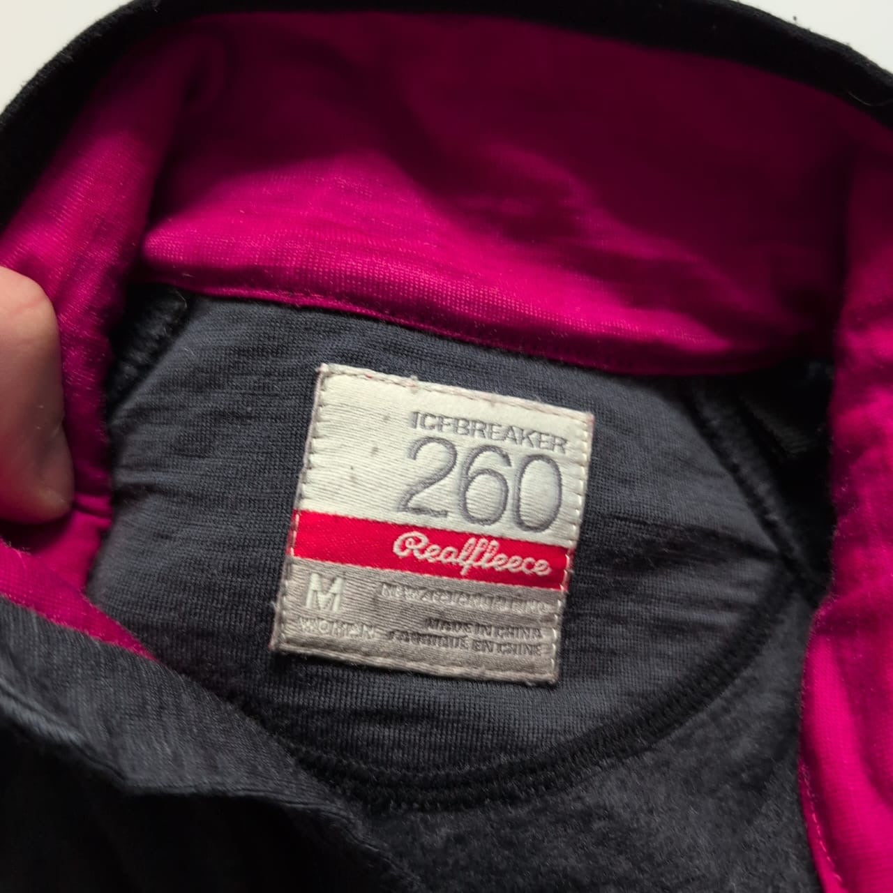 Merino Jacke von Icebreaker 260 (M Damen) grau